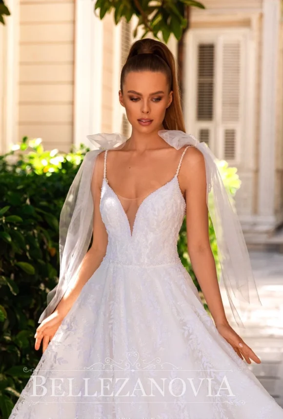 Princess sweetheart wedding dress