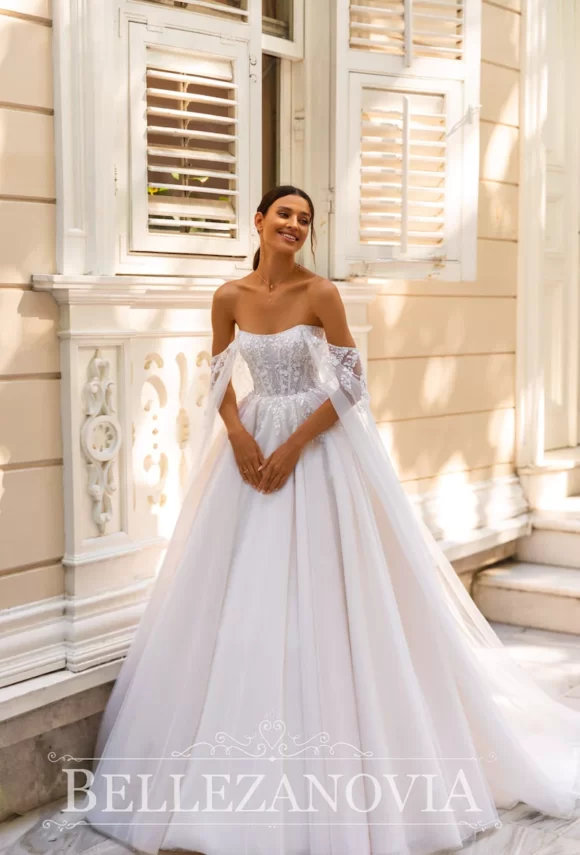 Bohemian Vintage Bridal Dress