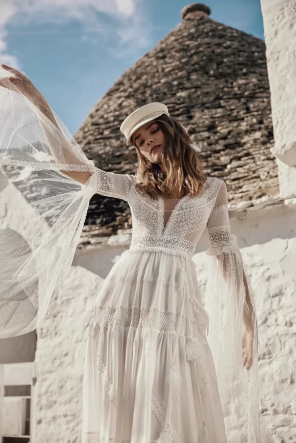 Hippie Wedding Dress