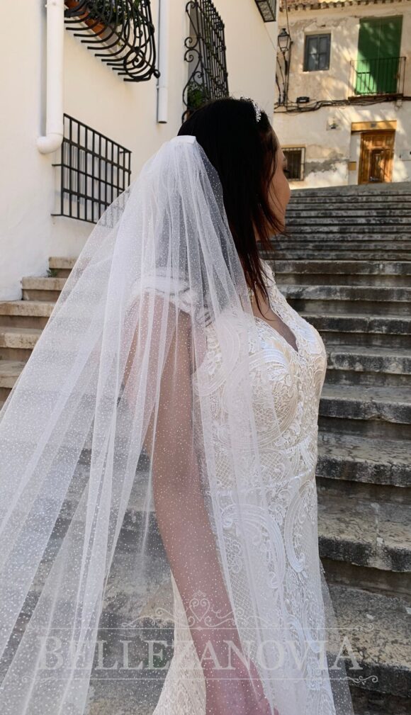 Sparkle long veil