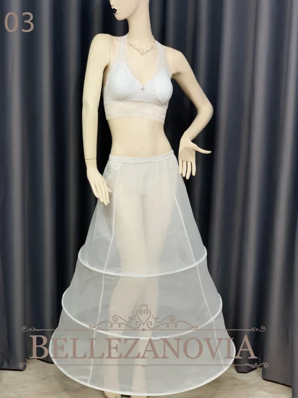 Bridal Petticoat, Petticoats unique size, 3 Hoop Underskirt, Wedding Petticoat, Crinoline Bridal Wedding